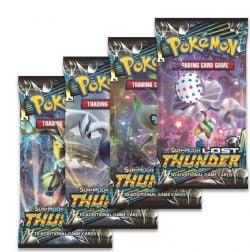 POKEMON -  LOST THUNDER - BOOSTER PACK (ENGLISH) -  SUN & MOON