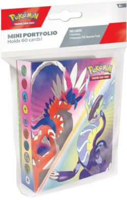 POKEMON -  MINI PORTFOLIO + 1 BOOSTER PACK (ENGLISH) SV1 -  SCARLET & VIOLET