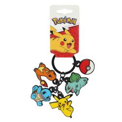 POKEMON -  MULTI-CHARM KEYCHAIN