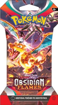 POKEMON -  OBSIDIAN FLAMES - BLISTER PACK (ENGLISH) SV3 -  SCARLET AND VIOLET