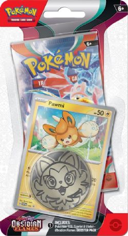 POKEMON -  OBSIDIAN FLAMES CHECKLANE BLISTER PACK - PAWMI (ENGLISH) SV3 -  SCARLET & VIOLET