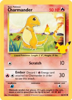 POKEMON -  OVERSIZED JUMBO PROMO - CHARMANDER (ENGLISH)