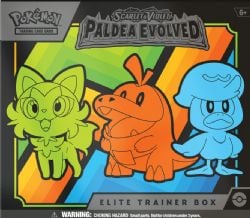 POKEMON -  PALDEA EVOLVED ELITE TRAINER BOX (ENGLISH) SV2 -  SCARLET & VIOLET