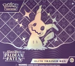 POKEMON -  PALDEAN FATES - ELITE TRAINER BOX (ENGLISH) SV4.5 -  SCARLET & VIOLET