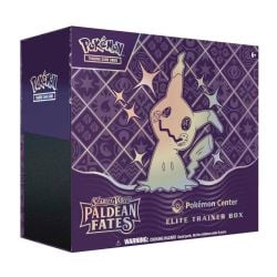 POKEMON -  PALDEAN FATES - ELITE TRAINER BOX -  POKÉMON CENTER EDITION (ENGLISH) SV4.5 -  SCARLET AND VIOLET