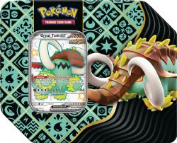 POKEMON -  PALDEAN FATES - SHINY GREAT TUSK EX TIN (ENGLISH) -  SCARLET & VIOLET