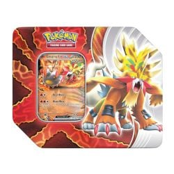 POKEMON -  PARADOX DESTINIES  - GOUGING FIRE TIN (ENGLISH) -  SCARLET AND VIOLET