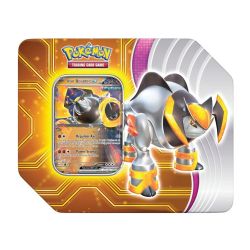 POKEMON -  PARADOX DESTINIES - IRON BOULDER EX TIN (ENGLISH) -  SCARLET & VIOLET