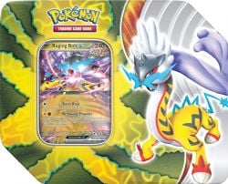 POKEMON -  PARADOX DESTINIES  - RAGING BOLT TIN (ENGLISH) -  SCARLET AND VIOLET