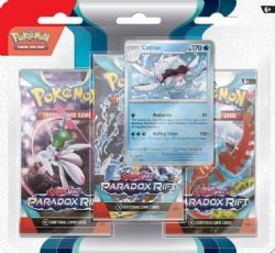 POKEMON -  PARADOX RIFT 3-PACK BLISTER - CETITAN (ENGLISH) SV4 -  SCARLET & VIOLET