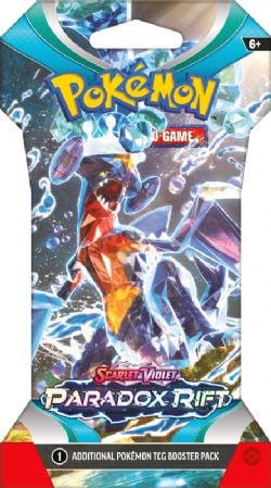 POKEMON -  PARADOX RIFT - BLISTER PACK (ENGLISH) SV4 -  SCARLET AND VIOLET