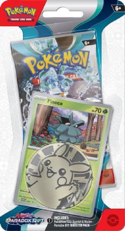 POKEMON -  PARADOX RIFT CHECKLANE BLISTER PACK - PINECO (ENGLISH) SV4 -  SCARLET & VIOLET
