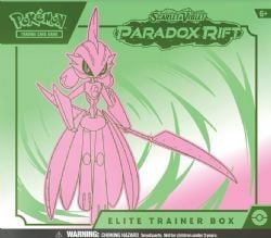 POKEMON -  PARADOX RIFT ELITE TRAINER BOX - IRON VALIANT (ENGLISH) SV4 -  SCARLET & VIOLET