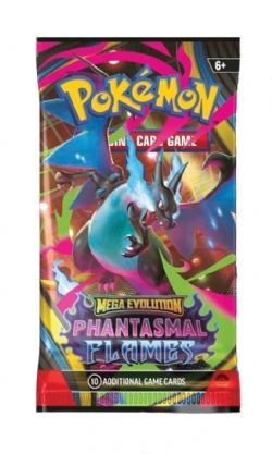 POKEMON -  PHANTASMAL FLAMES - BOOSTER PACK (ENGLISH) (P10/B36) ME02 -  MEGA EVOLUTION
