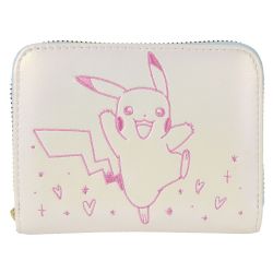 POKEMON -  PIKACHU EMBROIDERED WALLET WALLER -  LOUNGEFLY