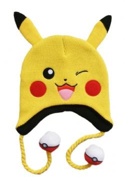 POKEMON -  PIKACHU HAT WITH POKEBALLS