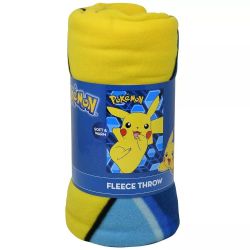 POKEMON -  PIKACHU PLUSH THROW BLANKET