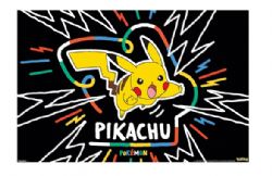 POKEMON -  PIKACHU POSTER - COLORFUL PIKACHU (22