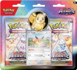 POKEMON -  PRISMATIC EVOLUTIONS - 2 PACKS BLISTER (ENGLISH) ***LIMIT OF 2 BLISTERS PER CUSTOMER*** SV8.5 -  SCARLET & VIOLET