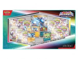 POKEMON -  PRISMATIC EVOLUTIONS - LUCARIO EX & TYRANITAR EX PREMIUM COLLECTION (ENGLISH) SV8.5 -  SCARLET & VIOLET
