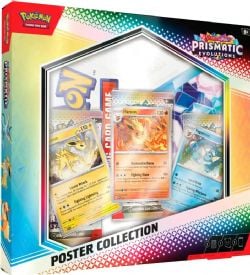 POKEMON -  PRISMATIC EVOLUTIONS - POSTER COLLECTION (ENGLISH)***LIMIT OF 1 ITEM PER CUSTOMER*** SV8.5 -  SCARLET & VIOLET