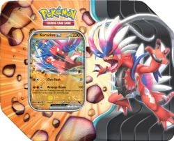 POKEMON -  SLASHING LEGENDS - KORAIDON EX TIN (ENGLISH) -  SCARLET & VIOLET