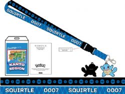 POKEMON -  SQUIRTLE KANTO REGION LANYARD