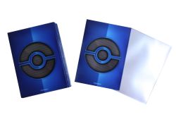 POKEMON -  STANDARD SIZE SLEEVES - BLUE AND SILVER (65)