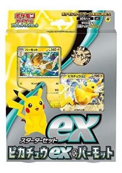 POKEMON -  STARTER DECK: EX PIKACHU & EX PAWMOT (JAPANESE) -  SCARLET & VIOLET