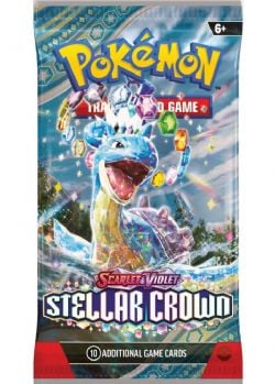 POKEMON -  STELLAR CROWN - BOOSTER PACK (ENGLISH) (P10/B36) SV7 -  SCARLET AND VIOLET