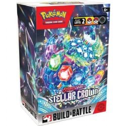 POKEMON -  STELLAR CROWN - BUILD & BATTLE BOX (ENGLISH) SV7 -  SCARLET AND VIOLET