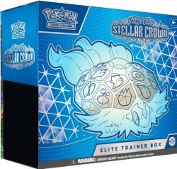 POKEMON -  STELLAR CROWN - ELITE TRAINER BOX (ENGLISH) SV7 -  SCARLET & VIOLET