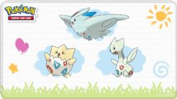 POKEMON -  STITCHED PLAYMAT  - TOGEPI (24