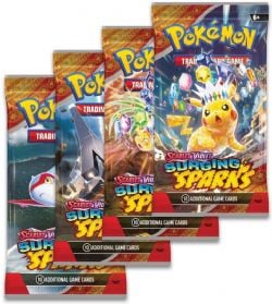 POKEMON -  SURGING SPARKS - BOOSTER PACK (ENGLISH) (P10/B36) SV8 -  SCARLET AND VIOLET