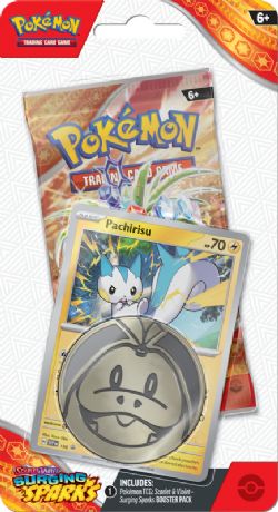 POKEMON -  SURGING SPARKS - PACHIRISU CHECKLANE BLISTER PACK (ENGLISH) SV8 -  SCARLET & VIOLET