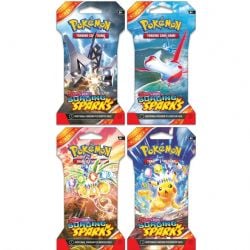 POKEMON -  SURGING SPARKS - SLEEVED PACK (ENGLISH) SV8 -  SCARLET AND VIOLET