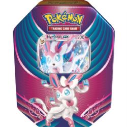 POKEMON -  SYLVEON GX TIN BOX (4P) -  EVOLUTION CELEBRATION