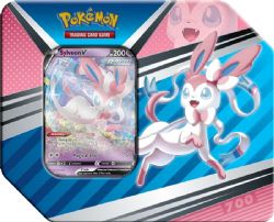 POKEMON -  SYLVEON - V HEROES TIN (ENGLISH) -  SWORD & SHIELD