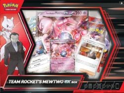 POKEMON -  TEAM ROCKET'S MEWTWO EX BOX (ENGLISH) -  SCARLET & VIOLET