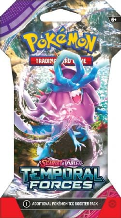 POKEMON -  TEMPORAL FORCES - BLISTER PACK (ENGLISH) -  SCARLET AND VIOLET