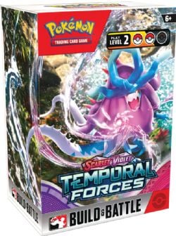 POKEMON -  TEMPORAL FORCES - BUILD AND BATTLE (ENGLISH) SV5 -  SCARLET AND VIOLET