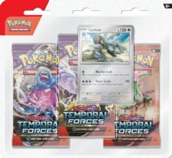 POKEMON -  TEMPORAL FORCES - CYCLIZAR 3 PACKS BLISTER (ENGLISH) SV5 -  SCARLET AND VIOLET