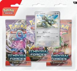 POKEMON -  TEMPORAL FORCES - CYCLIZAR 3 PACKS BLISTER (ENGLISH) SV5 -  SCARLET & VIOLET