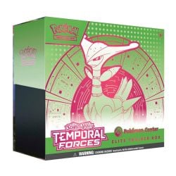 POKEMON -  TEMPORAL FORCES - IRON LEAVE ELITE TRAINER BOX - POKÉMON CENTER EDITION (ENGLISH) SV5 -  SCARLET AND VIOLET