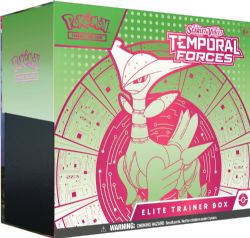 POKEMON -  TEMPORAL FORCES - IRON LEAVE ELITE TRAINER BOX(ENGLISH) SV5 -  SCARLET & VIOLET