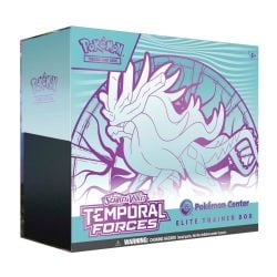 POKEMON -  TEMPORAL FORCES - WALKING WAKE ELITE TRAINER BOX - POKÉMON CENTER EDITION (ENGLISH) SV5 -  SCARLET AND VIOLET