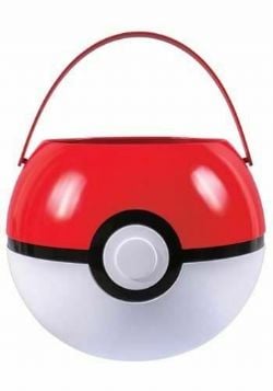 POKEMON -  TREAT PAIL - RED POKÉ BALL