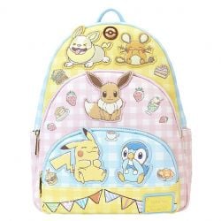 POKEMON -  TRIPLE POCKET BACKPACK - CAFÉ COLLECTION -  LOUNGEFLY