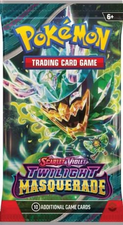 POKEMON -  TWILIGHT MASQUERADE - BOOSTER PACK (ENGLISH) (P10/B36) SV6 -  SCARLET AND VIOLET
