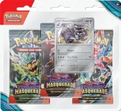 POKEMON -  TWILIGHT MASQUERADE - REVAVROOM - 3 PACKS BLISTER (ENGLISH) SV6 -  SCARLET & VIOLET